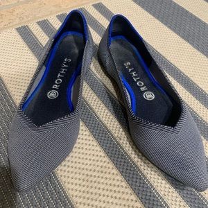 Rothy’s, gray points sz 9.5